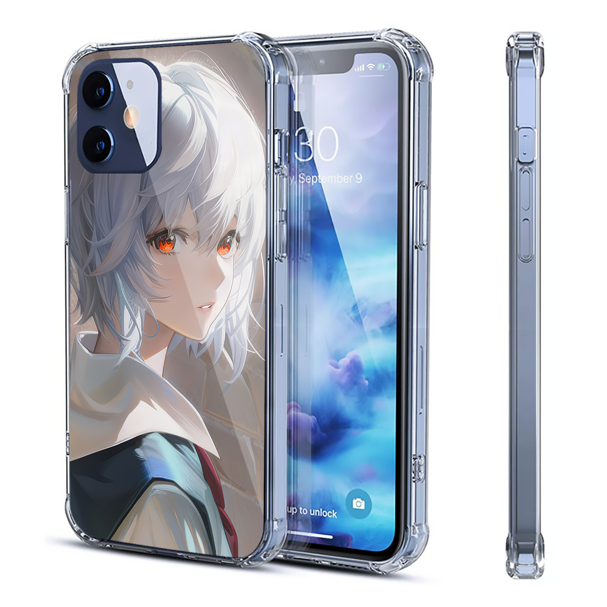 （画像用） EVA 新世紀エヴァンゲリオン 【iPhone 12シリーズ対応】透明スマホケース（クリアソフトケース）